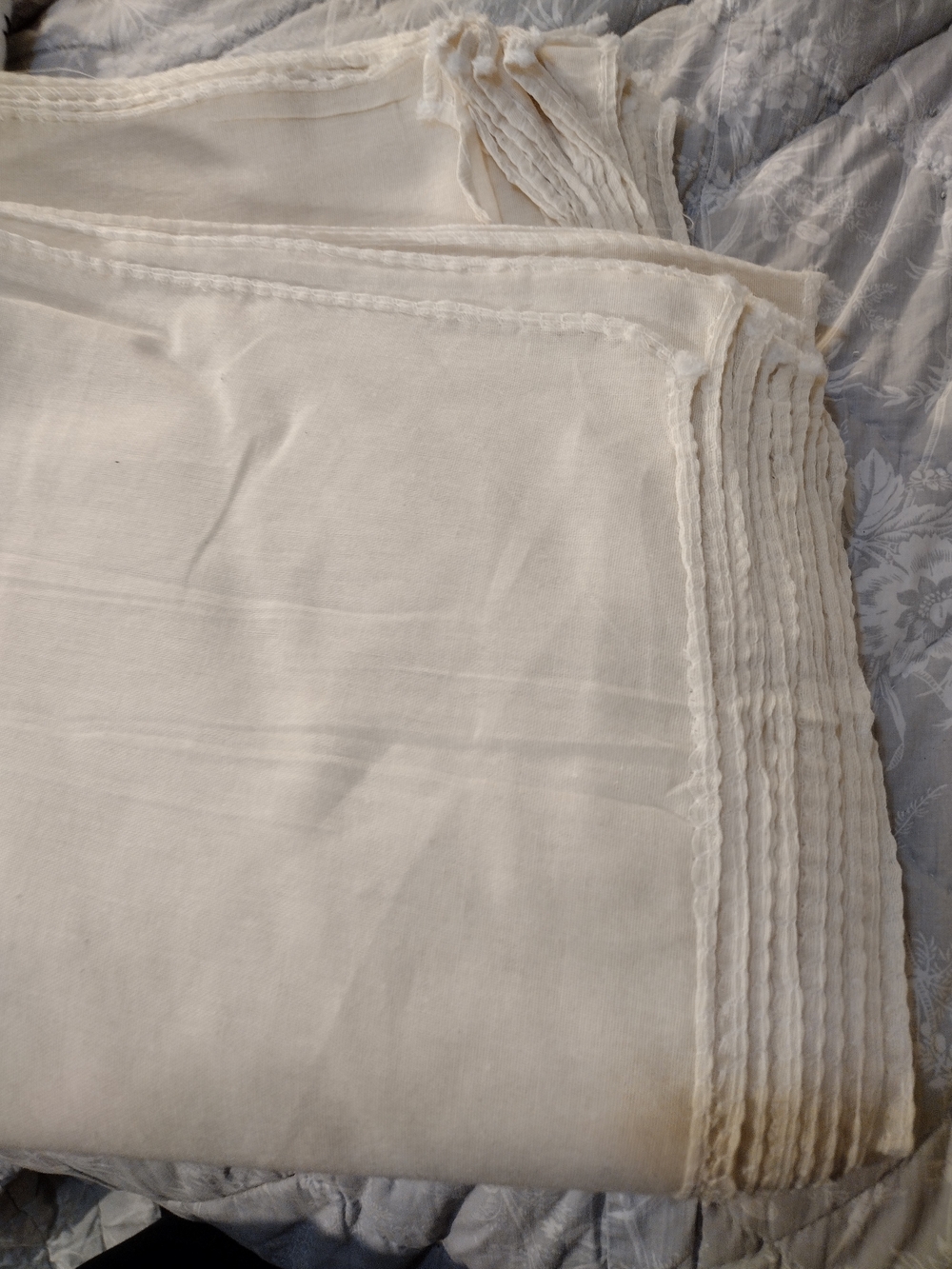 Cheesecloth, Cotton Muslin Fabric Squares 22x22 20 Count New